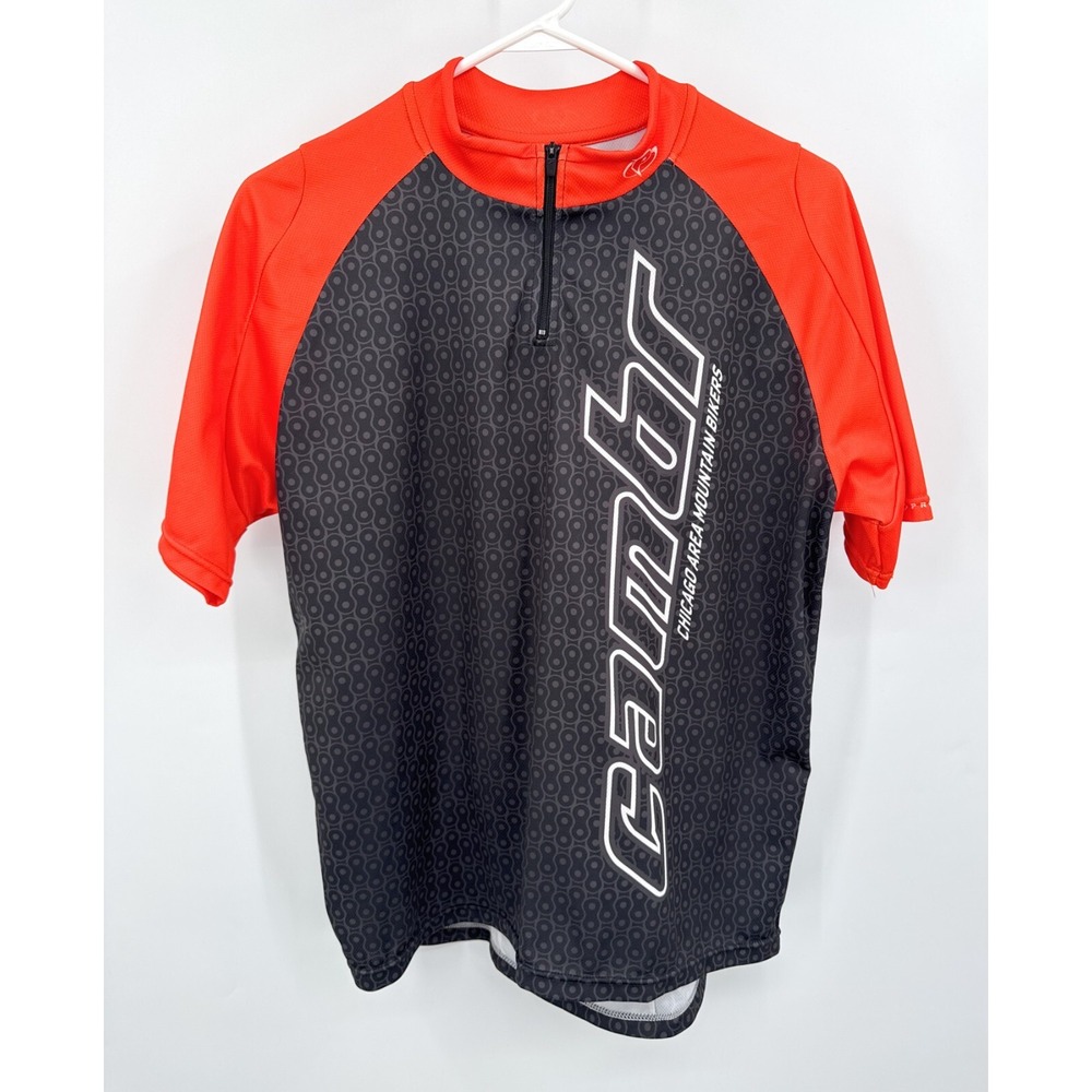 Primal Cycling Jersey Men's Medium 1/4 Zip Cambr‎